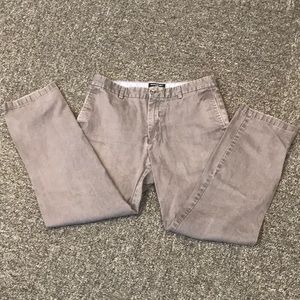 Gray Banana Republic Chino Pants 35X32